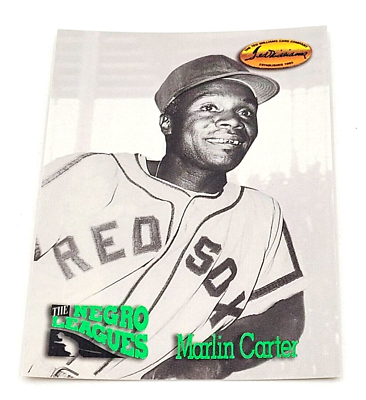 #ad 1993 Ted Williams Card Company Baseball Marlin Pee Wee Carter Negro Leagues #101 $1.75