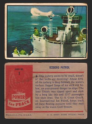 #ad 1954 Power For Peace Vintage Trading Cards You Pick Singles #1 96 $7.30