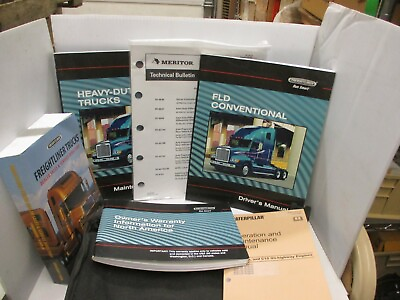 #ad FREIGHTLINER FLD TRUCK Driver MANUALS New Truck Pack $285.00