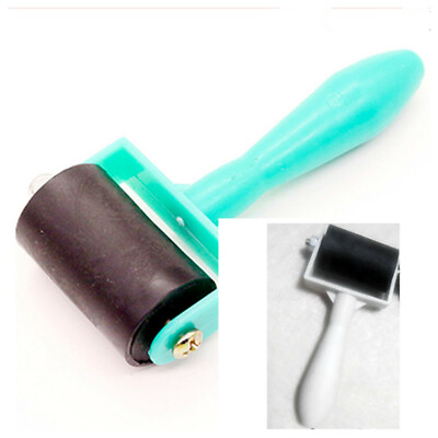 #ad 3.5cm Small Rubber Print Roller Print Brush Ink Art Oil Painting Tool 1PC $4.49
