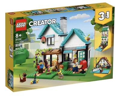 #ad 31139 COZY HOUSE lego creator NEW 3 in 1 legos set home a frame townhouse $84.99