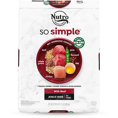 #ad So Simple With Beef Adult Dog Food 11 Lb. $36.08