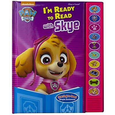 #ad PAW Patrol I#x27;m Ready to Read with Skye Interactive Read Along Sound Book ... $41.95