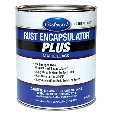 #ad #ad Eastwood Matte Black Rust Encapsulator Plus 1 Gallon Long Lasting Heat Resistant $199.99
