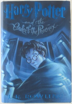 #ad HARRY POTTER and the Order of the Phoenix Hardcover 1st Edition 1st Printing DJ $29.99
