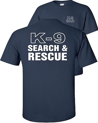 #ad K 9 Search amp; Rescue Team T Shirt K9 SAR $21.75