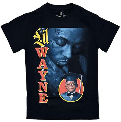 #ad Lil Wayne Men#x27;s Officially Licensed Tha Carter IV Album Cover Tee T Shirt $16.99