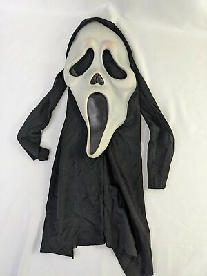 #ad Scream Ghost Mask Glow in the Dark Hood Easter Unlimited Inc $79.95
