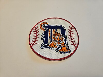 #ad Detroit Tigers 3”X3” Iron On Embroidered Patch FREE Shipping $6.99