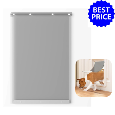 #ad DOG DOOR REPLACEMENT FLAPS Magnetic Flaps XL Flexible Weather Resistant Durable $41.31