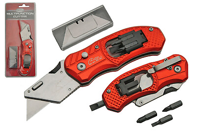#ad 4” Utility Knife Multifunctional Tool With Screwbits – Free Shipping $16.95