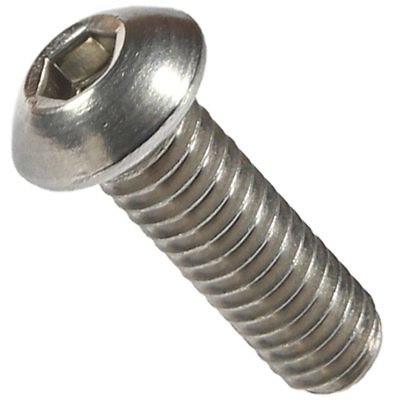 #ad 10 24 Button Head Socket Cap Screws Allen Hex Drive Stainless Steel 18 8 $15.92
