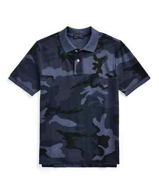 #ad NWT Polo Ralph Lauren Big Boys XL 18 20 Polo Shirt SS Camouflage MESH $20.00