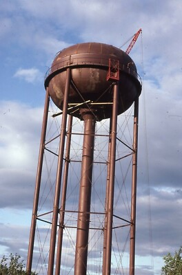 #ad New Water Tank NISKAYUNA NY New York Original 1981 Photo Slide $4.99