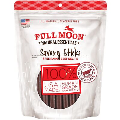 #ad All Natural Human Grade Dog Treats Essential Beef Savory Sticks 22 Ounce 1... $17.77