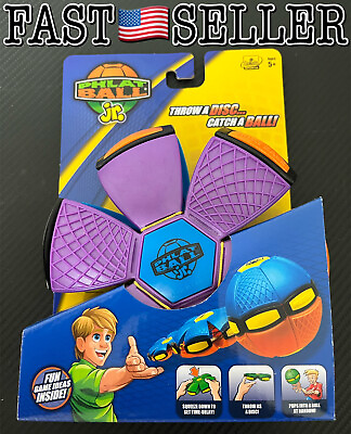 #ad Goliath Phlat Ball Jr quot;Throw as a Disc Catch as a Ballquot; Waterproof Fun Game Toy $18.61