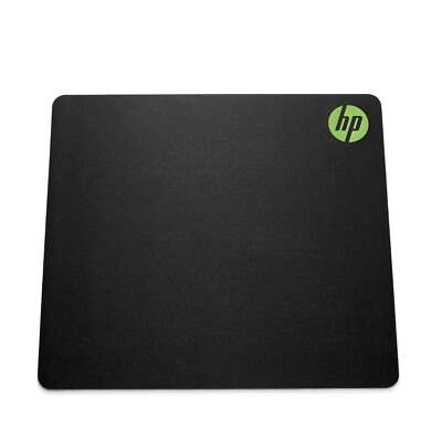 #ad HP Mouse Pad Pavilion 300 Gaming Non Slip Black Anti Fray Square Large PC Laptop $8.99
