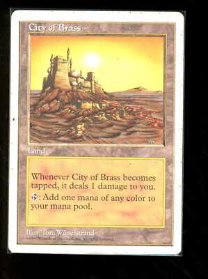 #ad MTG City of Brass Fifth Edition Magic The Gathering C $25.00