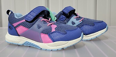 #ad Surprize by Stride Rite Little Girls#x27; Size 9 Maddox Blue amp; Pink Tennis Shoes $21.80