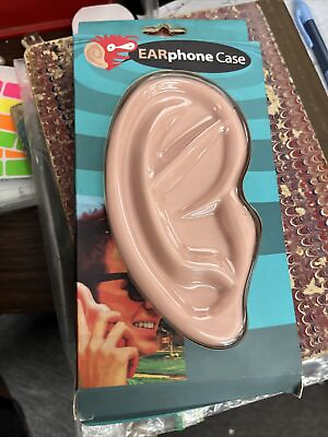 #ad Silicone Phone Case Soft Cover Funny Joke Ear iPhone 4 “dd” $6.99