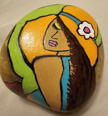 #ad Beautufully Hand Painted River Rocks $39.99