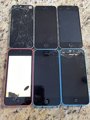 #ad 6 Apple iPhone#x27;s FOR PARTS ONLY $15.00