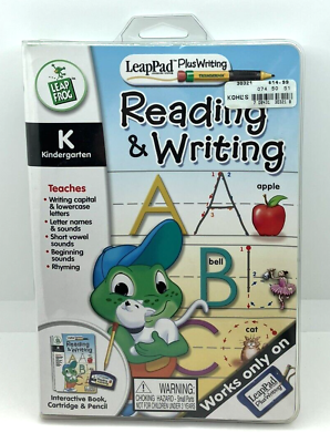#ad LeapPad Plus Writing Learning System: Kindergarten Reading and Writing $9.99
