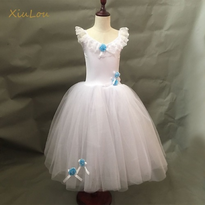 #ad White Ballerina Dress Girls Adult Ballet Dress Dance Costume Ballet Costumes $56.89