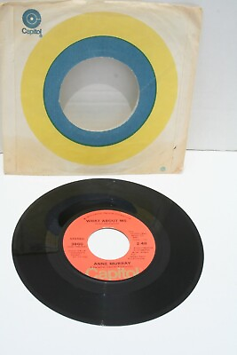 #ad Ann Murray What About Me Let Sunshine Have Its Day 1973 Capitol 45 vinyl VG $4.95