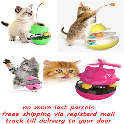 #ad Auto Cat Toy Interactive Teaser Indoor Cats Fun Movement Keeps Kitty Entertained $33.97