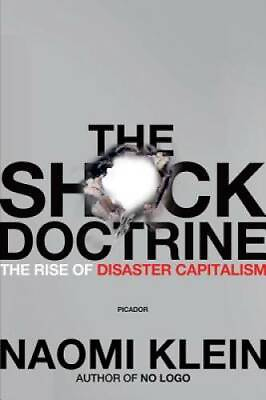 #ad The Shock Doctrine: The Rise of Disaster Capitalism Paperback GOOD $4.77