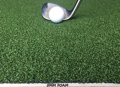 #ad Backyard Golf Mat 27quot; x 60quot; Pro Residential Practice Golf Mat Fairway 5mm Foam $37.90