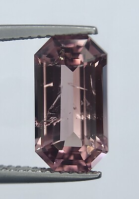 #ad 3.85 Carat. Natural Pink Tourmaline Faceted Loose Gemstone from Afghanistan $160.00
