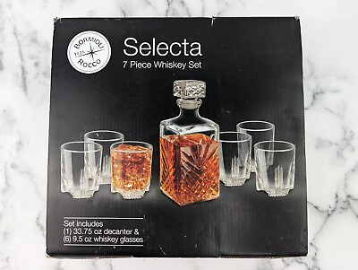 #ad Selecta 7 Piece Whiskey Gift Set from Bormioli Rocco $27.95