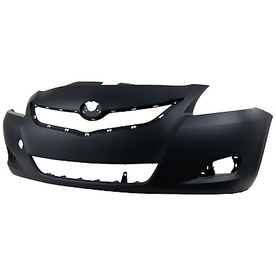 #ad Front Bumper Cover For 2007 2012 Toyota Yaris Sedan with Fog Lamp Holes Primed $129.63