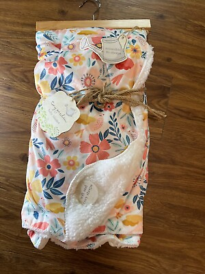 #ad baby blankets unisex Floral Baby Blanket newborn $19.99