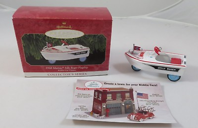 #ad 1999 Hallmark 1968 Murray Jolly Roger Flagship Ornament Boat Kiddie Car Classics $5.99