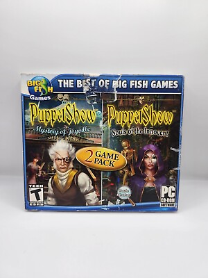 #ad Puppetshow 2 Pack Mystery of Joyville and Souls of the Innocent PC Games $6.99