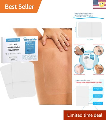 #ad Bandages Skin Shield Patches Stay Comfortable Expose to Water 8x12 $42.99