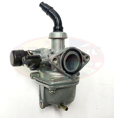 #ad Carburettor for Chinese 50 70 90cc Quad Bikes 19mm R H Side Manual Choke Lever GBP 27.49