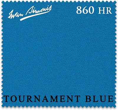 #ad 860HR Pool Table Cloth Tournament Blue 9 Ft $630.99