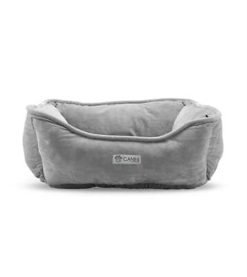 #ad #ad Reversible Micro Plush Dog Bed Pet Sleeping for Small Sized Breeds Light Gray $29.44