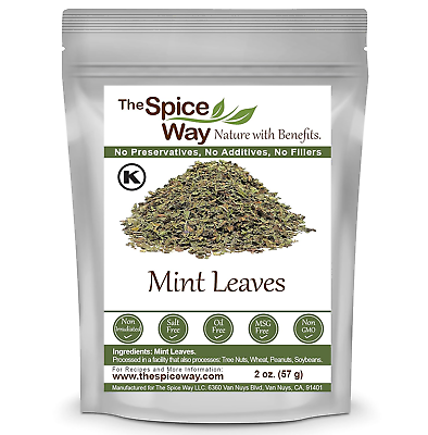 #ad The Spice Way Mint Leaves 2 oz dried loose mint leaf $9.99