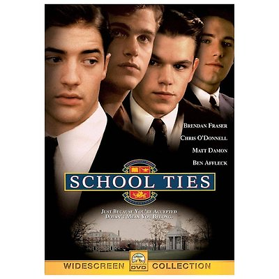#ad School Ties DVD 2013 Brendan Fraser WORLD SHIP AVAIL $10.99