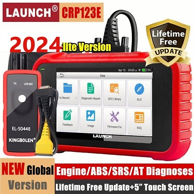 #ad 2024 LAUNCH X431 CRP123E OBD2 Car Scanner Automotive Diagnostic Tool 4 System $152.00