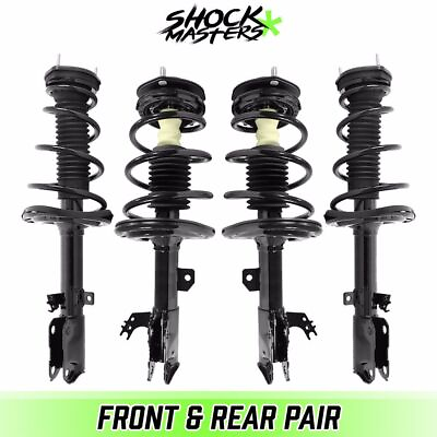 #ad Front amp; Rear Complete Struts amp; Coil Springs for 2012 2017 Toyota Camry SE XSE $259.70