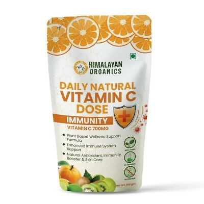 #ad Organic Natural Vitamin C700mg Serve Immunity Support 150GMS 30 Days Supply $36.49