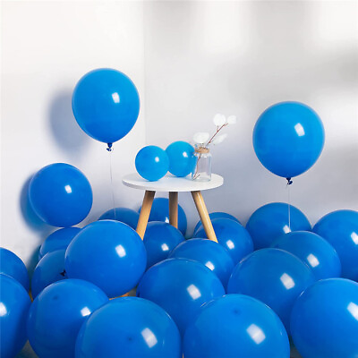 #ad 100pcs 12quot; Pearl Latex Balloons Helium Balloon Birthday Wedding Decorations $8.99