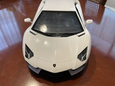 #ad Lamborghini Aventador White Radio Control $153.06
