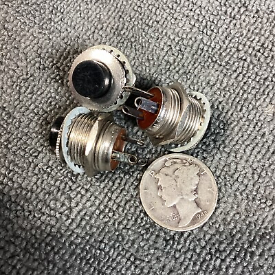#ad 3 Pc 16mm Push Button Switch ON OFF Brand NEW Old Stock $15.85